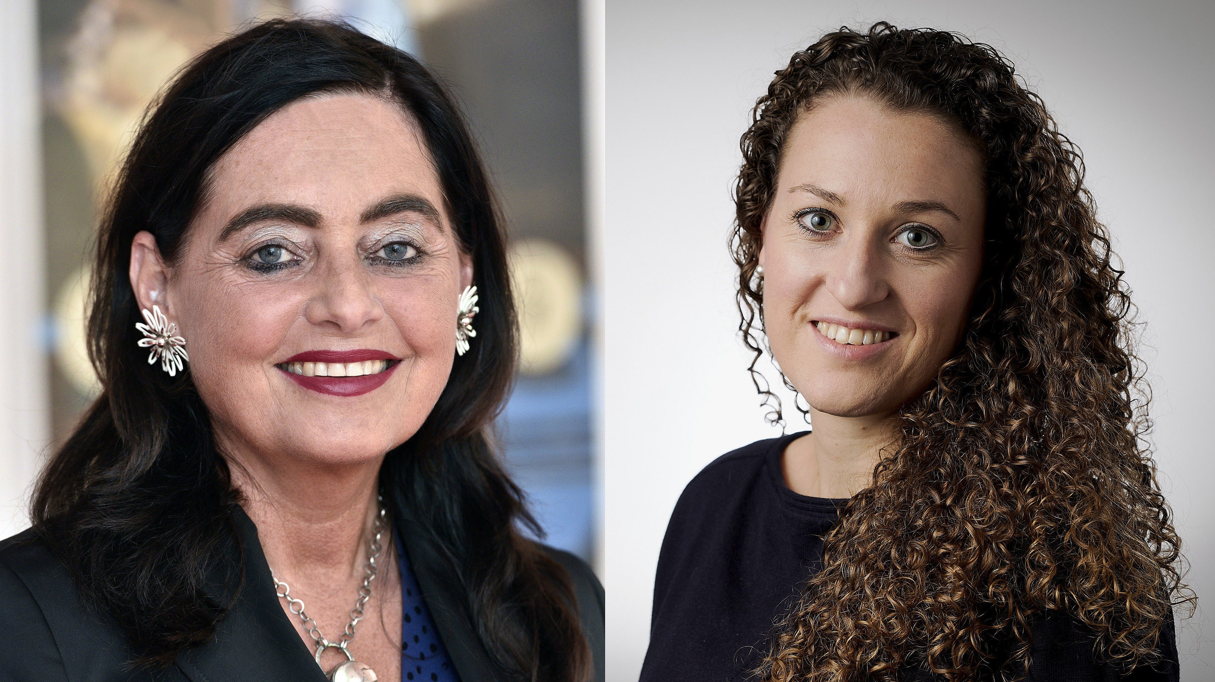 Porträtfotos von Claudia Spahn und Anna Immerz